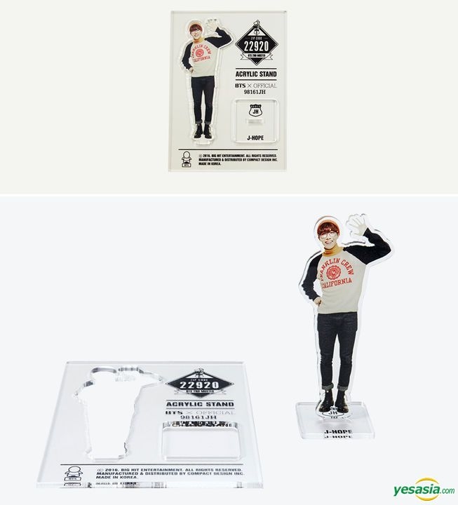 Bts 2nd muster acrylic stand