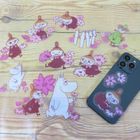 姆明 包裝櫻花貼紙組