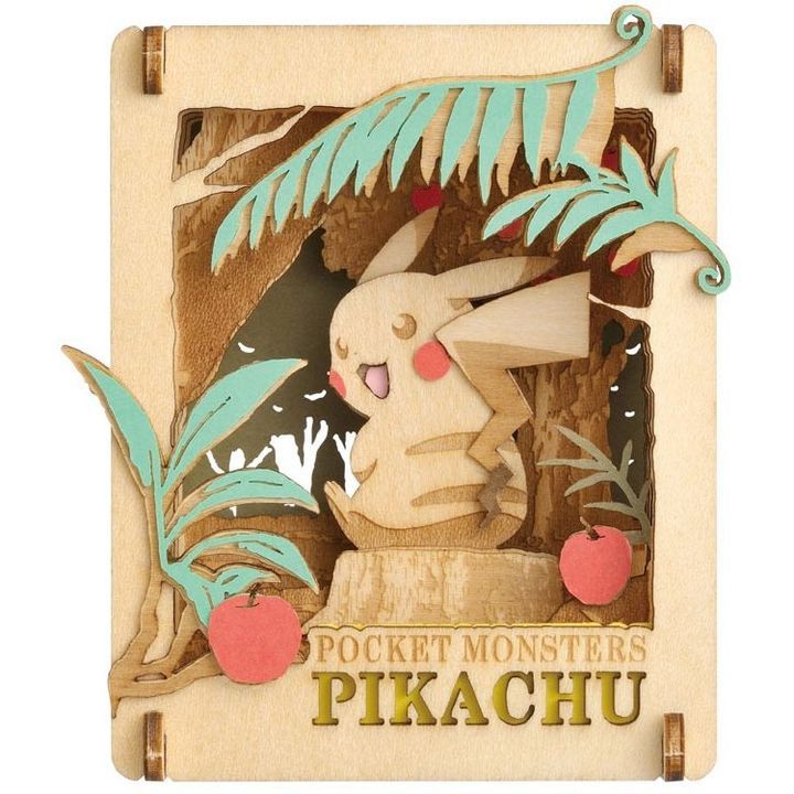 Yesasia Pokemon Paper Theater Wood Style Pikachu Ensky Lifestyle Gifts Free Shipping