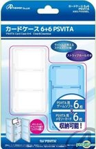 PSV Card Case 6+6 (Clear / Clear Blue) (Japan Version)