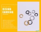 GOT7: JB Style - Rising Earring (Silver) (10mm)