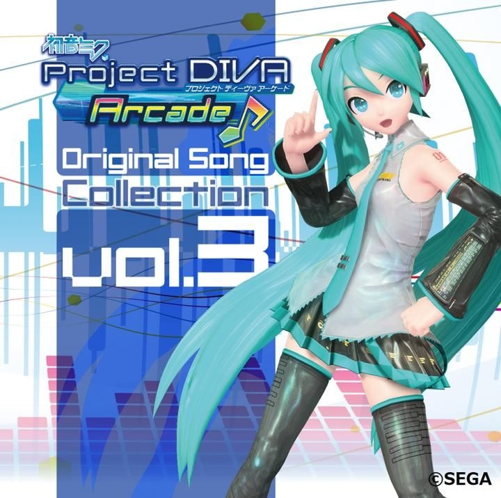 YESASIA: 初音ミク Project DIVA Arcade Original Song Collection VOL.3 (日本版) CD -  初音ミク - 日本の音楽CD - 無料配送