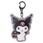 Sanrio Kuromi Angel Series Acrylic Keyring (Black)