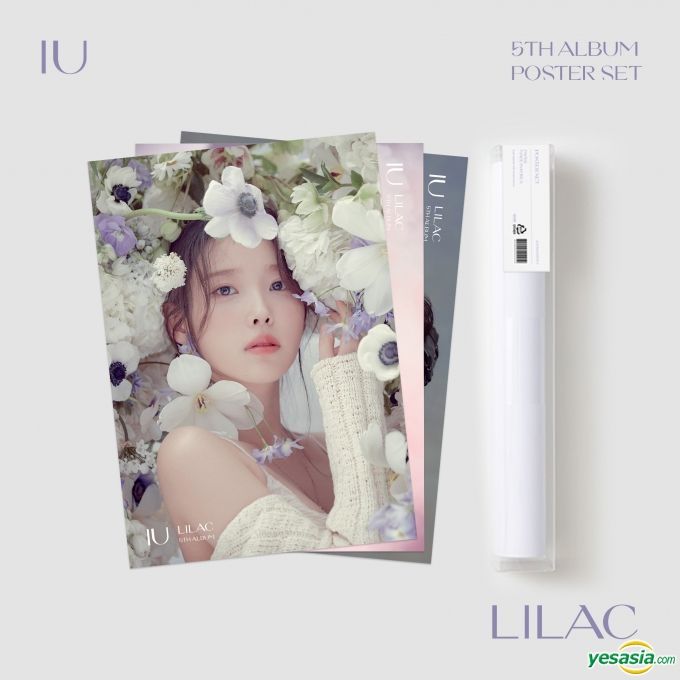 YESASIA : IU 5th Album LILAC Poster Set 女明星,海報/寫真集