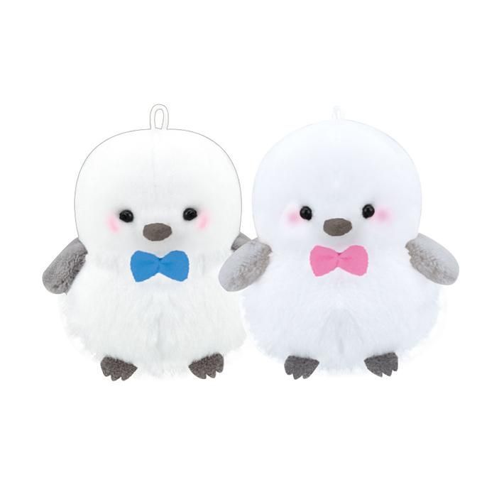 YESASIA: シマエナガ ニコぬいキーホルダー - - ライフスタイル YESASIA: シマエナガ ニコぬいキーホルダー - - ライフスタイル