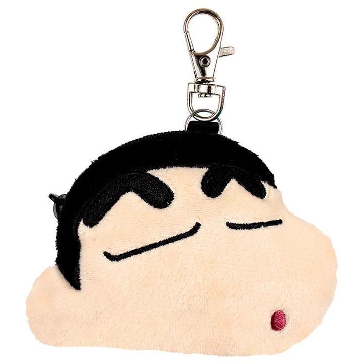 YESASIA: Crayon Shin-Chan Plush Small Pouch with Key Holder (Shin-Chan ...