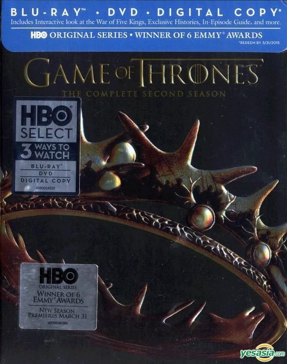 YESASIA: Game Of Thrones (Blu-ray) (Ep. 1-10) (The Complete Second ...