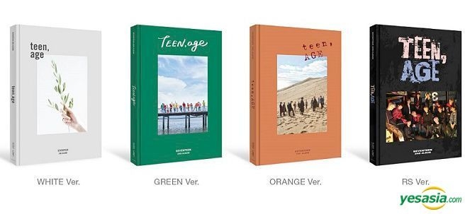 YESASIA: Seventeen Vol. 2 - TEEN, AGE (Random Version) CD