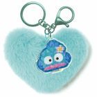 Hangyodon Heart Shaped Fluffy Keyring