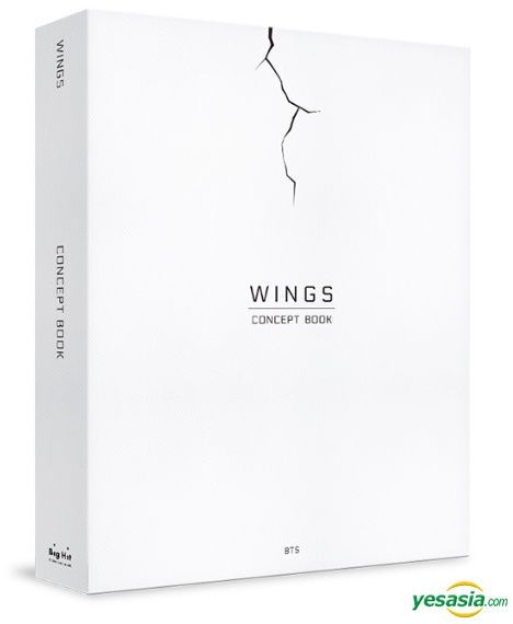 YESASIA: BTS - BTS Wings Concept Book + Random Lenticular 