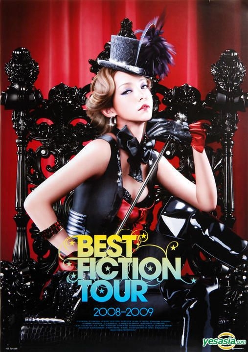 注目ショップ 安室奈美恵 FICTION 2008-2009 パンフレット TOUR BEST 