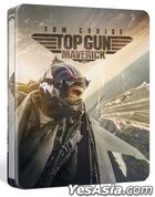 Top Gun: Maverick (2022) (4K Ultra HD + Blu-ray + 2023 Calendar Card) (Steelbook - Cover A) (Hong Kong Version)
