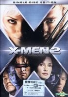 X-Men 2 (2003) (DVD) (Single Disc Edition) (Hong Kong Version)