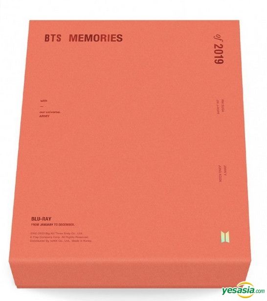 YESASIA: BTS Memories Of 2019 (6DVD + Ring Binder Cover