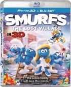 Smurfs: The Lost Village (2017) (Blu-ray) (2D + 3D) (Hong Kong Version)