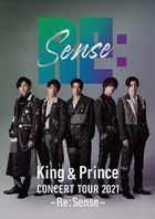 King & Prince CONCERT TOUR 2021 -Re:Sense- [BLU-RAY] (Normal Edition) (Japan Version)