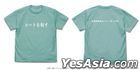 Haikyu!! To The Top : Aoba Johsai High School Volleyball Club Support Flag T-Shirt (Mint Green) (Size:S)