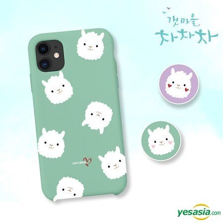 YESASIA Hometown Cha Cha Cha Love Crush Llama Phone Case Mint