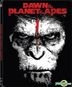 Dawn of the Planet of the Apes (2014) (Blu-ray) (2D + 3D) (Steelbook) (Hong Kong Version)