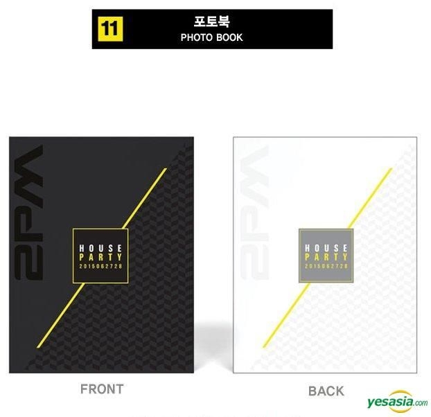 YESASIA: 2PM Concert 'House Party' Official Goods - Photobook 男性