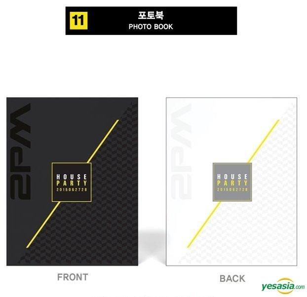 YESASIA : 2PM Concert 'House Party' Official Goods - Photobook 