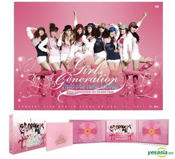 YESASIA: Girls' Generation - The 1st Asia Tour : Into the New 