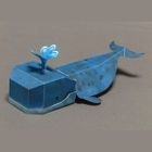Paper Craft: Biting Whale