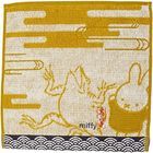 Miffy x Choju-jinbutsu-giga Hand Towel (25×25cm) (B)