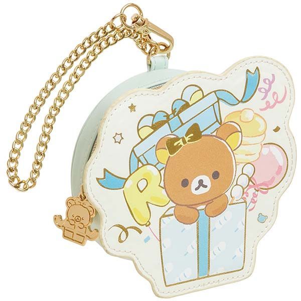 YESASIA SanX Rilakkuma Die Cut Coin Purse SanX Lifestyle & Gifts