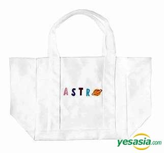 YESASIA: Astro Stuffs - Canvas Tote Bag (White) PHOTO/POSTER