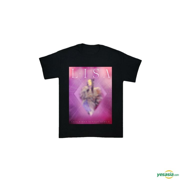 Yesasia Lisa Lalisa T Shirt Design 2 Black Xlarge Celebrity Gifts 写真集 ポスター ギフト 女性アーティスト グループ リサ Blackpink 韓国のグッズ 無料配送 北米サイト