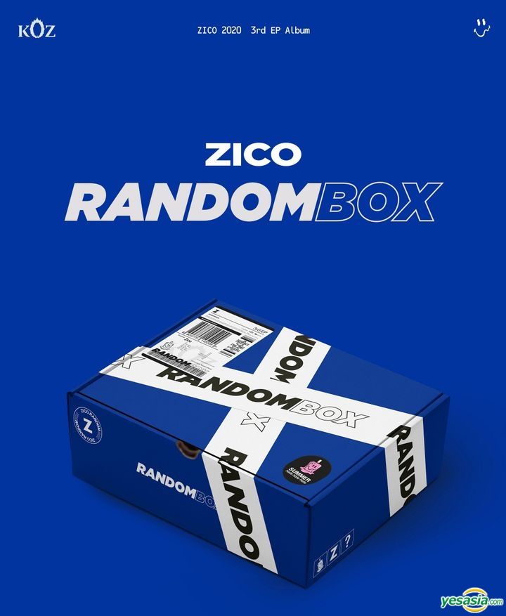 YESASIA: Zico Mini Album Vol. 3 - Random Box CD - Zico (Block B