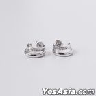 Monsta X : I.M Style - Gabian Earrings (Silver Pair)