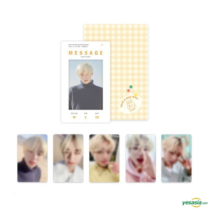 YESASIA: 2020 Park Ji Hoon Online Concert [MESSAGE] Film Photo