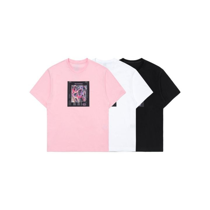 えす❣️BLACK PINK×NONAGON コラボTシャツ2枚セット！ YESASIA: BLACKPINK X NONAGON - T-shirt (White) (Size 1) GROUPS