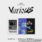 VIVIZ Mini Album Vol. 3 - VarioUS (CLAZZY + SIDE-A + OFF&ON Version) + 3 Posters in Tube