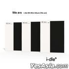 i-dle Mini Album Vol. 8 - We are (Random Version) + Random Poster in Tube