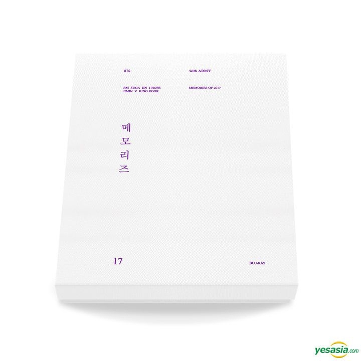 YESASIA: BTS Memories of 2017 (Blu-ray) (5-Disc) (Outbox + Paper Photo