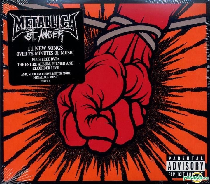YESASIA St Anger (US Version) CD Metallica, Blackened Recordings