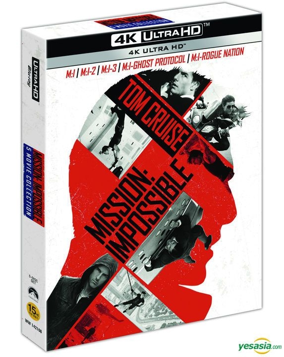 YESASIA: Mission: Impossible 5-Movie Collection (4K Ultra HD Blu