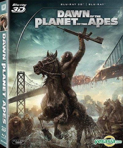 Yesasia Dawn Of The Planet Of The Apes 14 Blu Ray 2d 3d Hong Kong Version Blu Ray ゲイリー オールドマン アンディ サーキス 欧米 その他の映画 無料配送