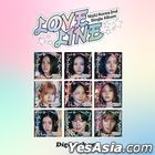 NiziU Korea Single Album Vol. 2 - LOVE LINE (Digipack ver.) (SET ver. / 9 type)