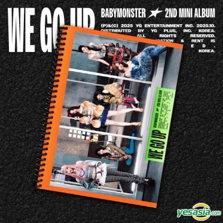 YESASIA: BABYMONSTER Mini Album Vol. 2 - WE GO UP (GO Version