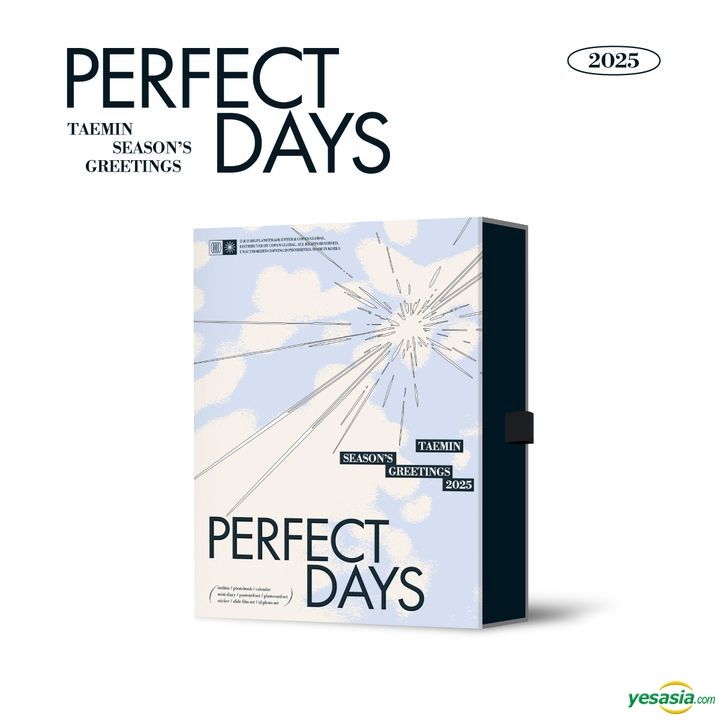 YESASIA TAEMIN 2025 SEASON'S GREETINGS [Perfect Days] + Special Gift