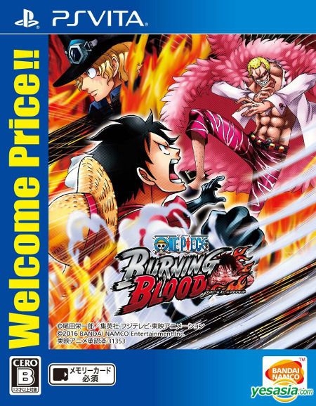 Yesasia One Piece Burning Blood Bargain Edition Japan Version Bandai Namco Games Bandai Namco Games Playstation Vita Games Free Shipping