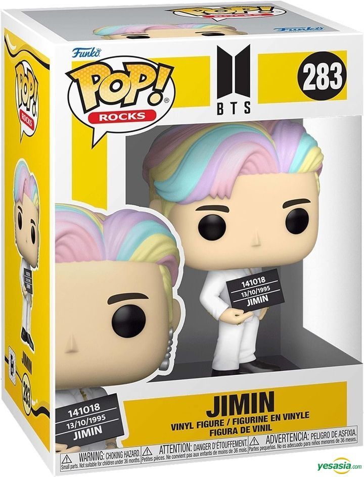 Figurine Funko POP! Rocks #283 - Jimin De BTS (POP Rocks) - Vinyl - Neuf