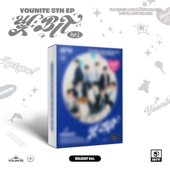 YESASIA: YOUNITE EP Album Vol. 5 - BIT Part.2 (Delight Version) CD