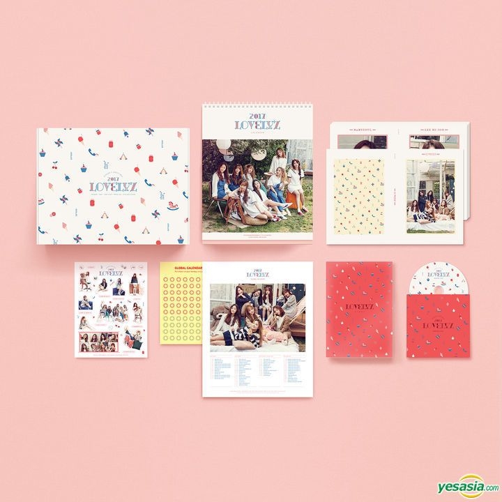 YESASIA: Lovelyz 2017 Season's Greetings CALENDAR,GROUPS,GIFTS