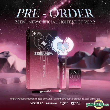 ZeeNuNew ペンライト YESASIA: ZeeNunew - Official Light Stick V.2 Celebrity Gifts,MALE