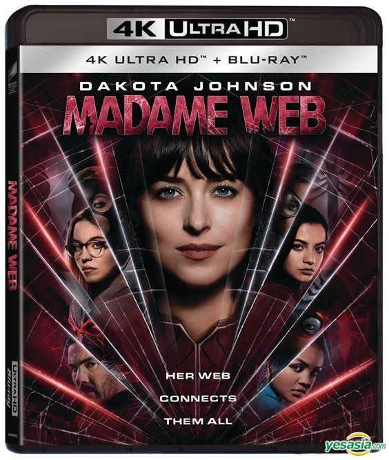 YESASIA: Madame Web (2024) (4K Ultra HD + Blu-ray) (Hong Kong Version ...